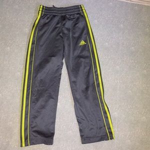 boys gray and green sweat pants